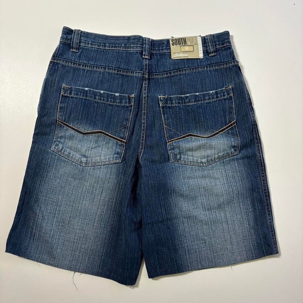 Blue Southpole Baggy Denim Shorts - 38